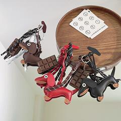 卡通棕色臘腸狗巧克力手機掛繩通用結實耐用手機鑰匙加粗編織掛鏈