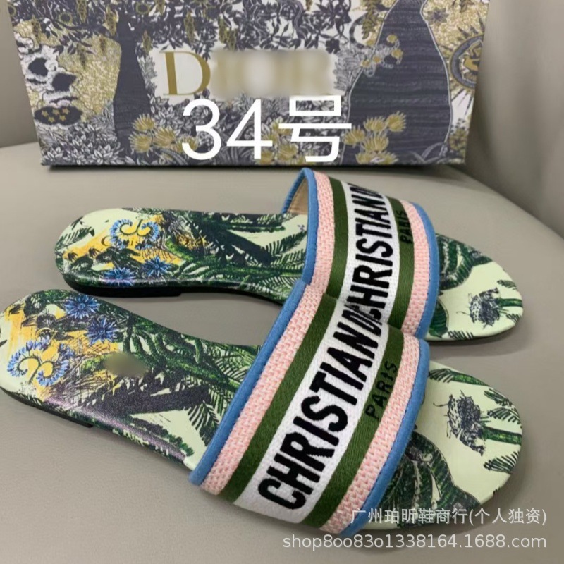 Zapatillas clásicas de alta versión D casa bordadas en una línea Zapatillas de piel de oveja para mujer