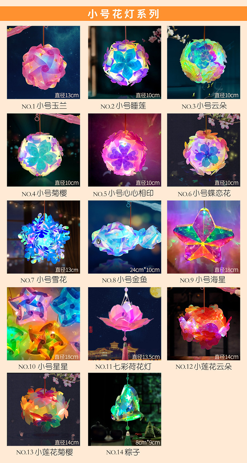 镭射排行-2025年4月-小号花灯