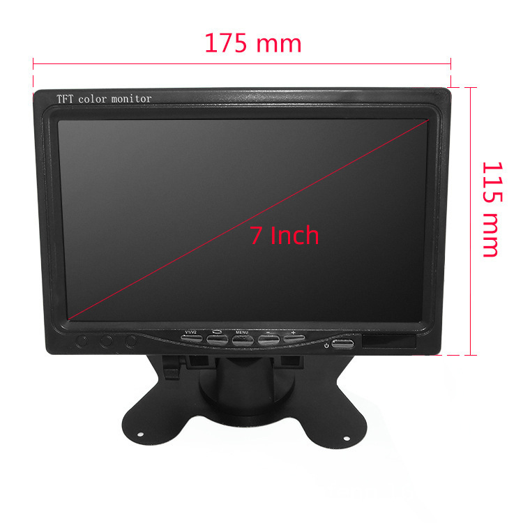 7inch Wireless Reversing Rearview System Wireless Bus Rearview Camera Wireless Reversing Image