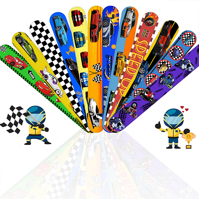 Amazon Cross-border nuevo anillo de cocina de carreras de movilización temática de la fiesta palpitante pulsera decorativa