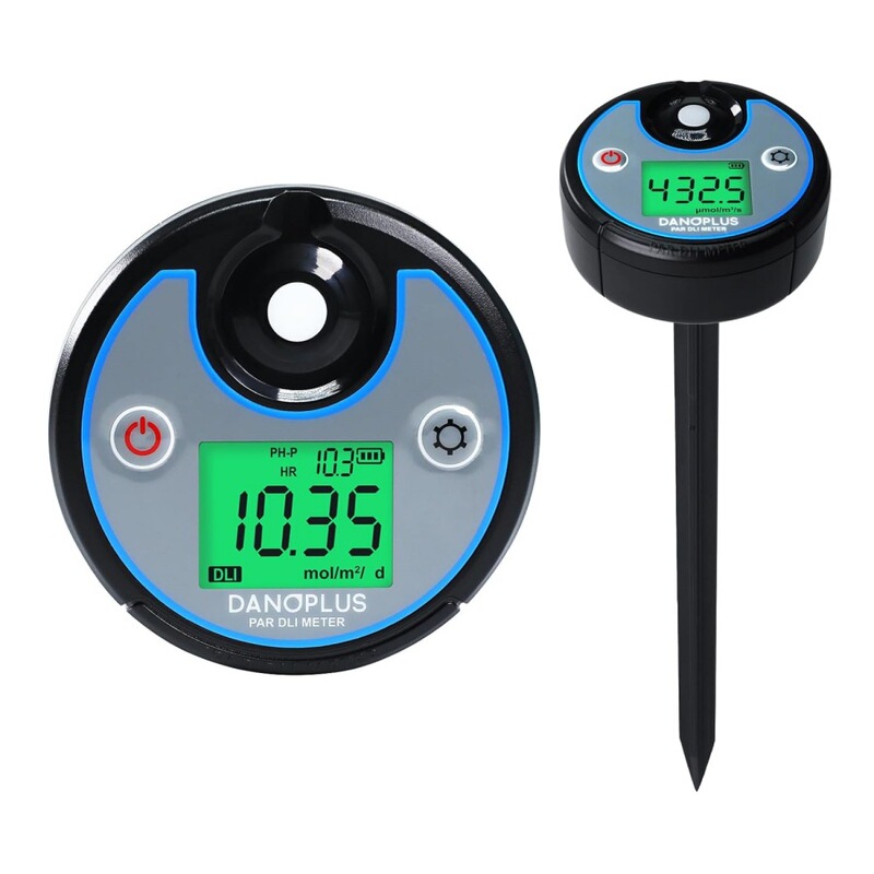 Cross-Border Two-In-One Digital Display with Light Energy Meter Daily Light Integration Monitoring and Recording Light Energy Meter Spectrum Light Meter