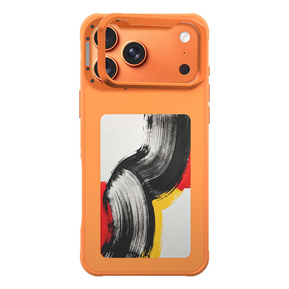 2026 Magnetic Suction Case with Stand and High-Definition 4.0inch Ink Screen for iPhone 17 Pro Max, Easy to Change