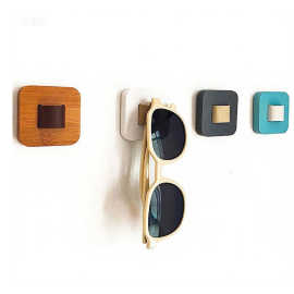 现货木制太阳镜壁挂架自由组合搭配家居墙壁墨镜陈列整理