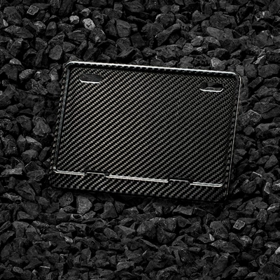 Frame for Motorcycle, Scooter, Nömrə qabı - motorcycle-molded-dry-carbon-twill-unbranded-universal-fit