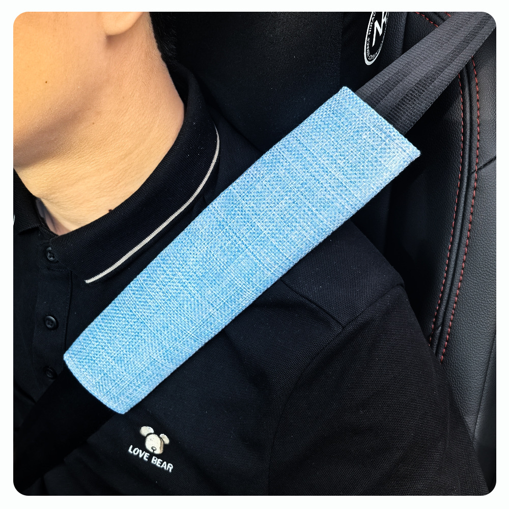 Protector de Hombro para Cinturón de Seguridad de Coche en Poliéster Cómodo