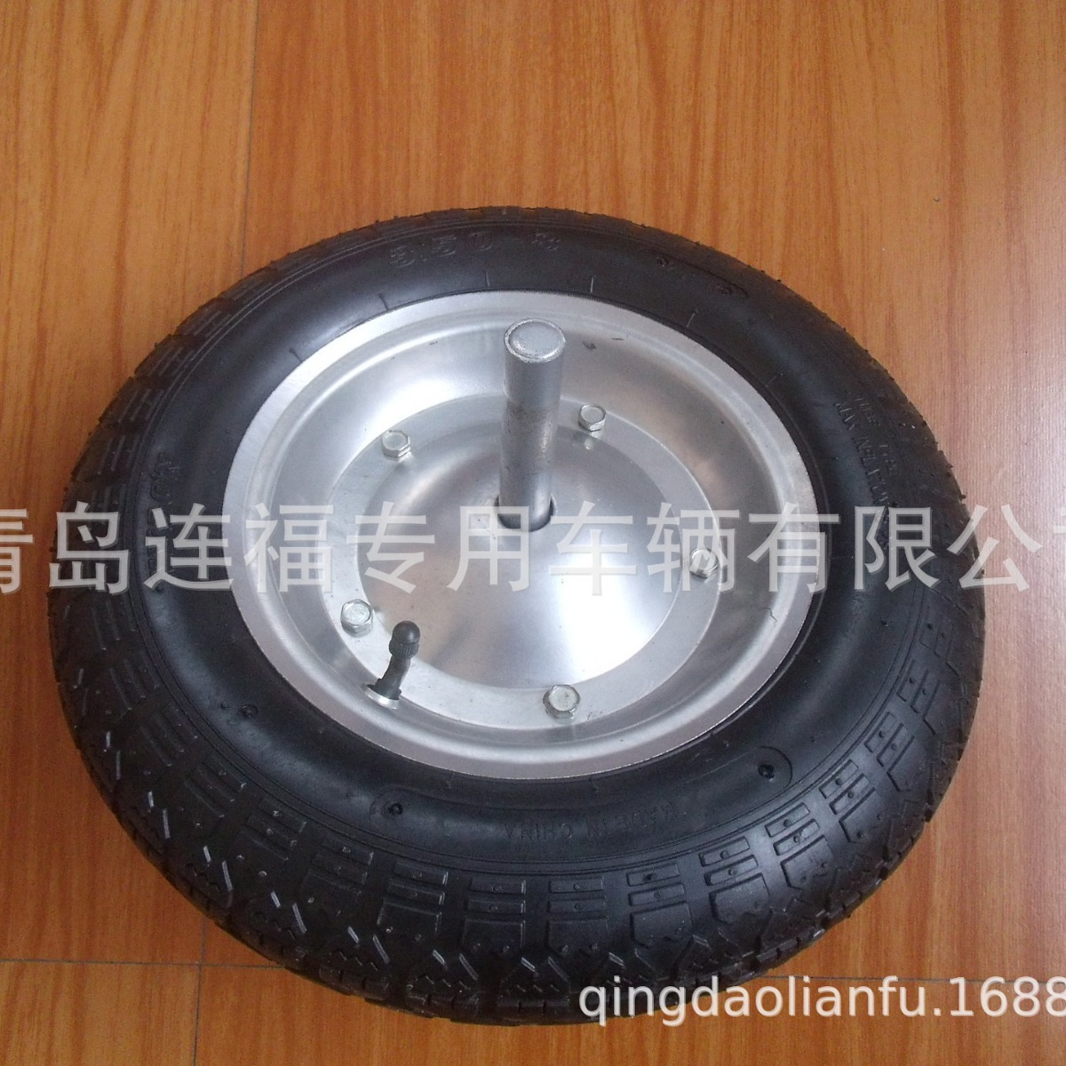 供应外贸15×3.50-8橡胶充气轮 手推车轮胎 工具车轮子 欢迎洽谈