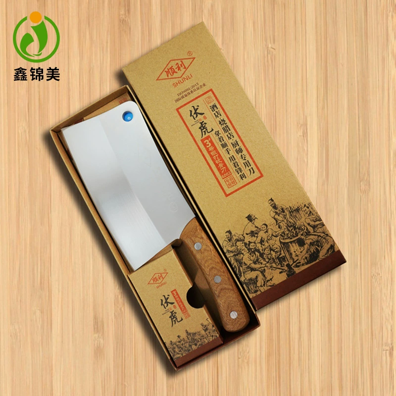 Гладкая 6002 наследство кованого ремесла домашнего отеля кухня 4Cr13 груша деревянная ручка