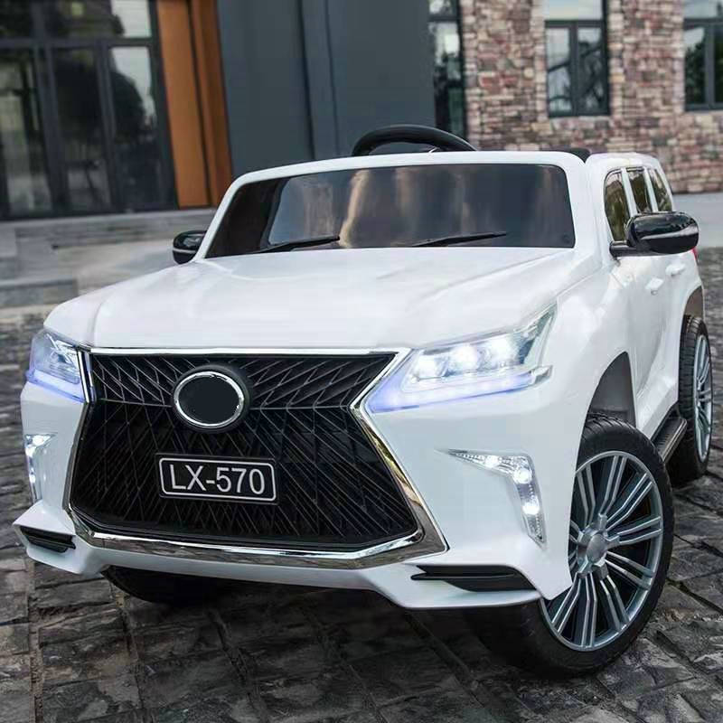 Coche eléctrico para niños coche de juguete para bebés puede sentarse coche de control remoto de cuatro ruedas montando niños y niñas columpio cochecito