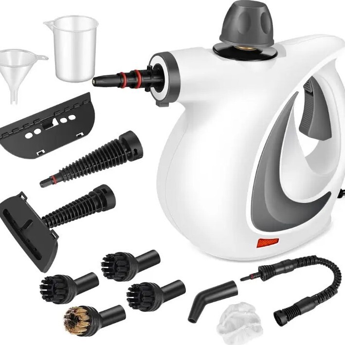 High-Temperature and High-Pressure Steam Cleaning Machine for Air Conditioners, Kitchen Range Hoods, and Household Grease Cleaning, Disinfection Cleaning 12-Piece Set