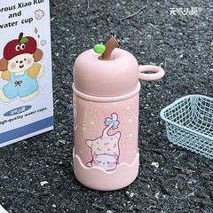 学生可爱新款小众ins女高颜值水杯316不锈钢保温杯便携迷你口袋杯