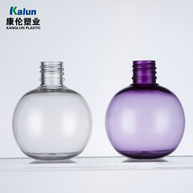 按压分装瓶化妆品喷瓶PET80ml可爱便携喷雾瓶球形瓶牙膏瓶