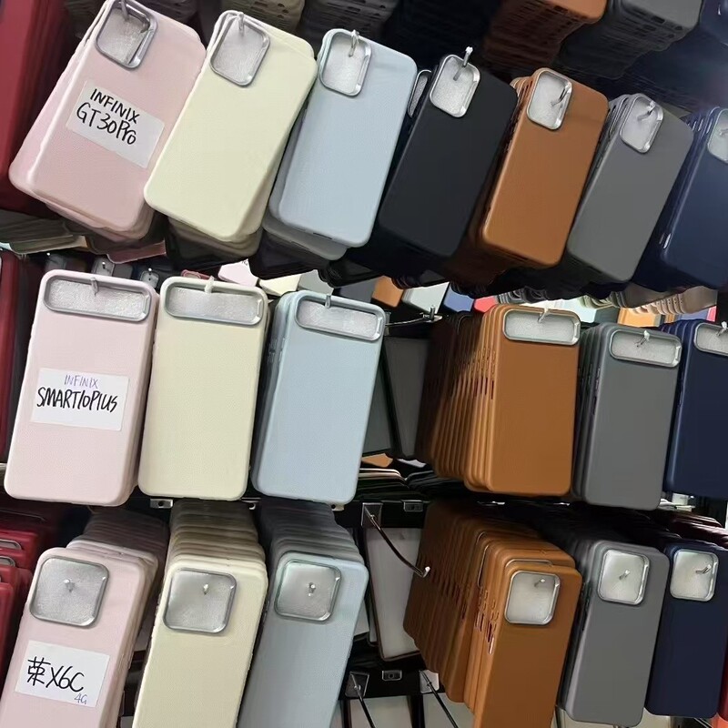 Suitable for Infinix Transsion Hot60I Smart10 Large Hole Leather Texture Phone Case Note50S Gt30Pro Cover