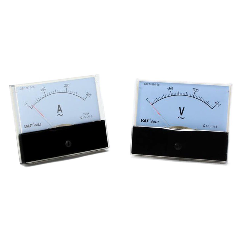 Прямые поставки с завода: измерители тока и напряжения переменного/постоянного тока, прозрачный амперметр, аналоговый амперметр 44L1, оптовая продажа электрических счетчиков.