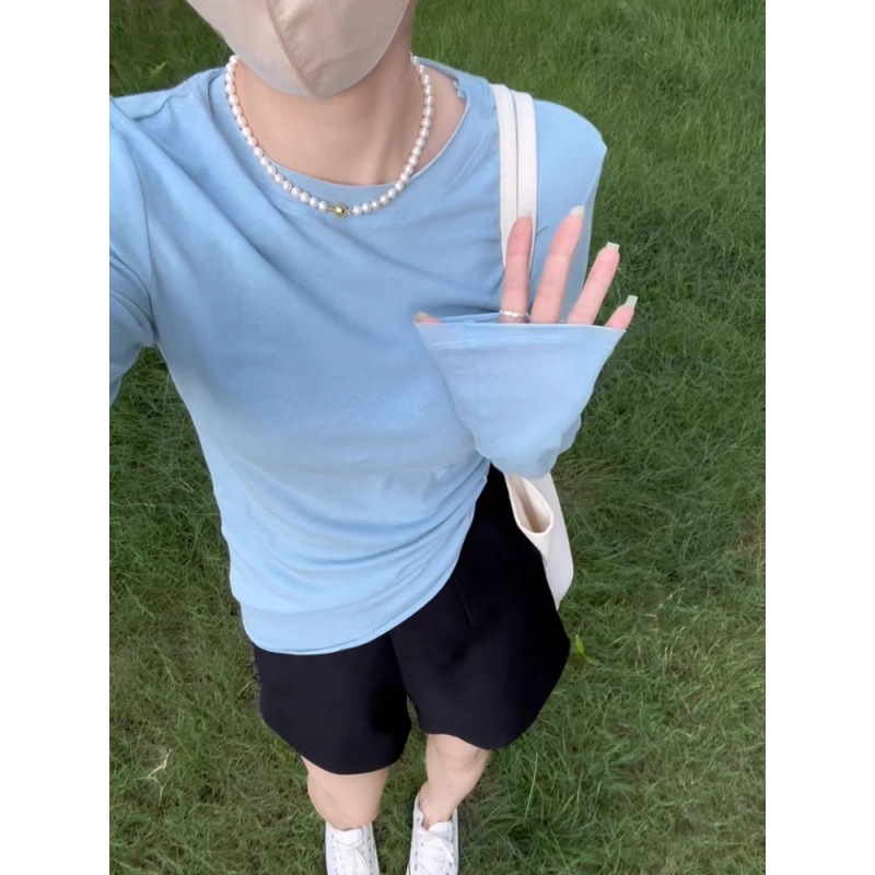 파란색
