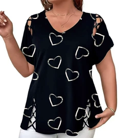 大码T恤;女式T恤;连衣裙