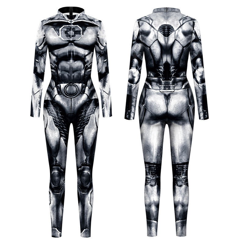 新型ハロウィーン3dプリント鎧親子ロボットcos演じる者服ガードル|undefined