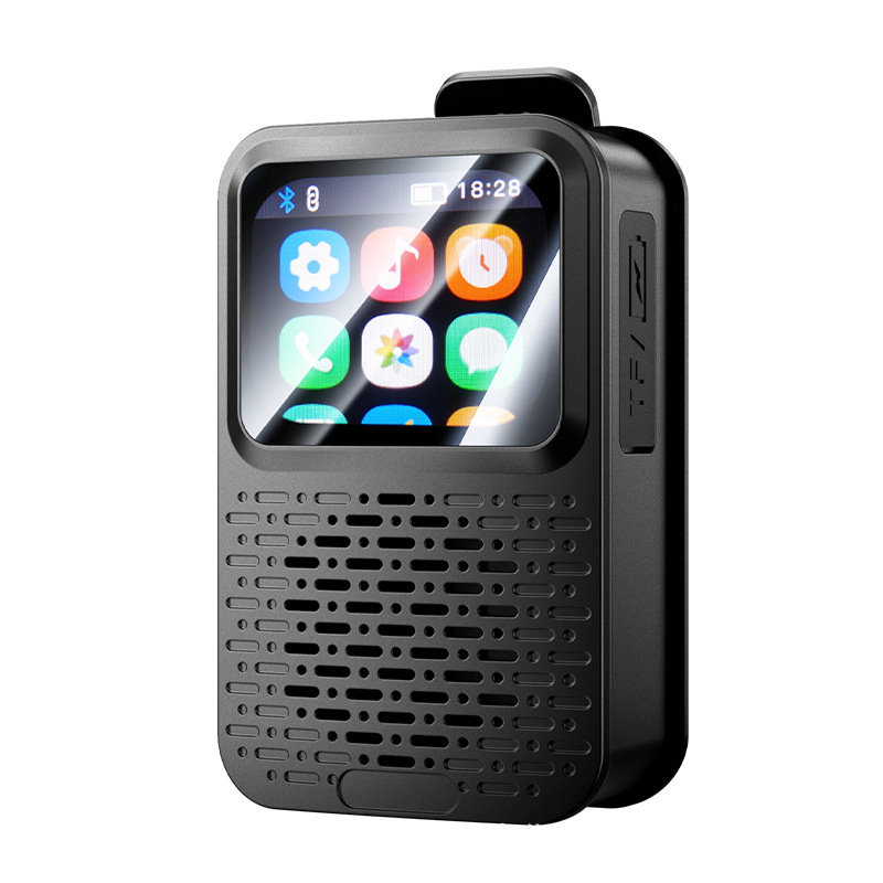 新しい V9 クロスボーダー屋外磁気バッククリップタッチ Bluetooth スピーカーポータブル多機能スマートカード小型スピーカー|undefined