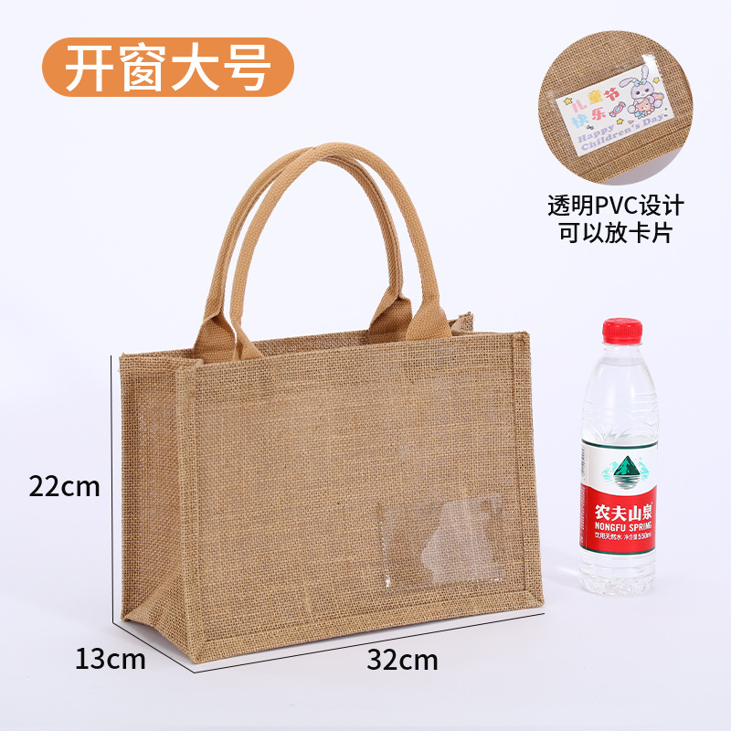 Bolsa de mano logotipo al por mayor moda para salir bolsas de almuerzo de estudiantes bolsas de almuerzo bolsas de regalo bolsas de lino bolsas de lona