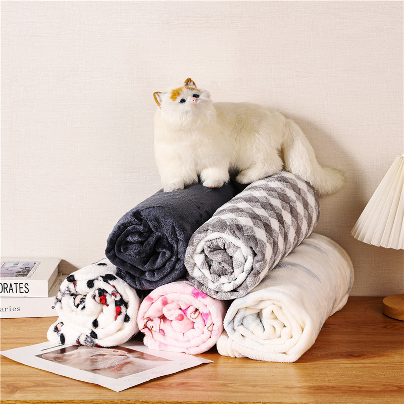 瑕疵毛毯处理品毯子特价宠物猫咪法兰绒珊瑚布料加厚绒布冬天|undefined