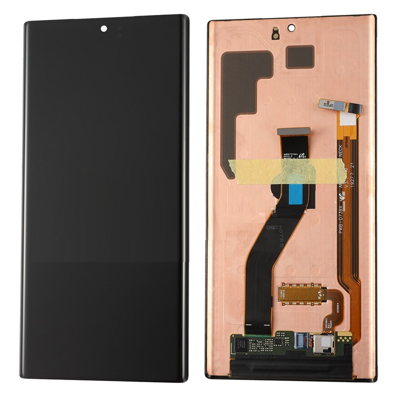 Conjunto de pantalla curvada para teléfono móvil con marco Note20Ultra S20PLUS S20 S21 S22 S23Ultra