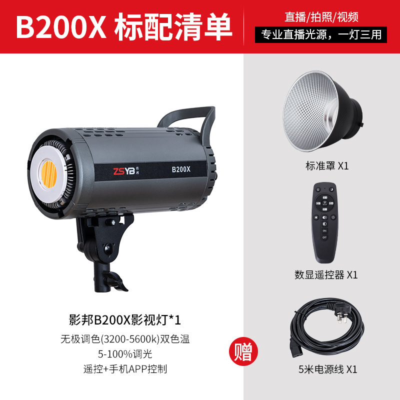 Yingbang 200 ワット/300 ワット 2 色衣類ライブブロードキャストルーム補助光メインライトポートレート撮影ビデオ常時点灯ソフトライト|undefined