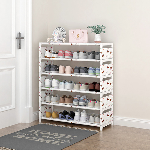 Simple and Easy Multi-layer Assembly Storage Shelf Entryway Multifunctional Home Economical Space-saving Shoe Rack