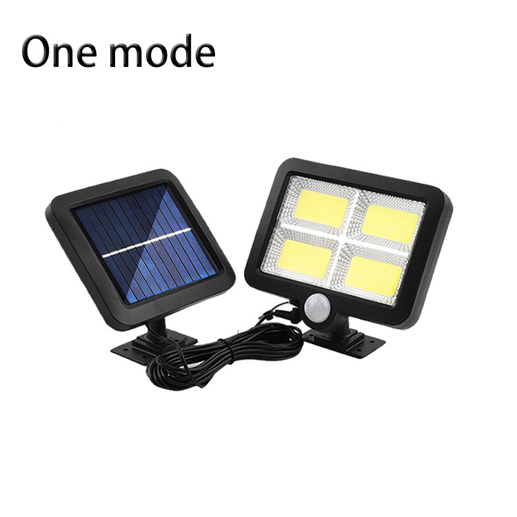 Nueva luz solar de inducción del cuerpo humano dividida lámpara de jardín exterior lámpara de pared LED impermeable iluminación exterior farola
