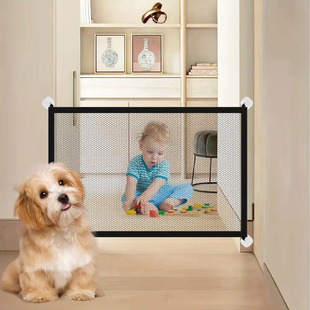Amazon hot cross-border hot sale pet dog isolation net family safety barrier pet fence supplies