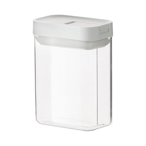 Moisture-proof sealed tank Japanese-style crisper plastic storage tank kitchen transparent grain storage milk powder storage tank