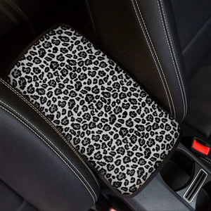 Amazon Car Armrest Mat Leopard Print Foreign Trade Car Center Console Armrest Pad Protective Cover Custom-Made According to Your Design