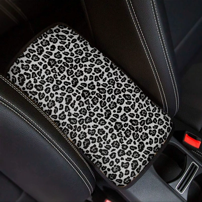 Amazon Car Armrest Mat Leopard Print Foreign Trade Car Center Console Armrest Pad Protective Cover Custom-Made According to Your Design