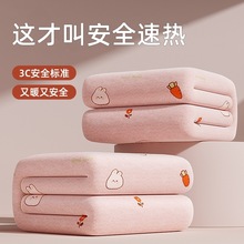 新款电热毯单人学生寝室双人双控国标电褥子家用加大床上电热毯