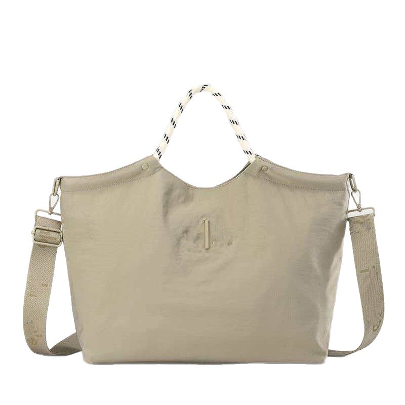 Cross-border minimalist lightweight shoulder crossbody handbag nylon large-capacity commuter yoga tote bag Cross-border minimalist lightweight shoulder crossbody handbag nylon large-capacity commuter yoga tote bag