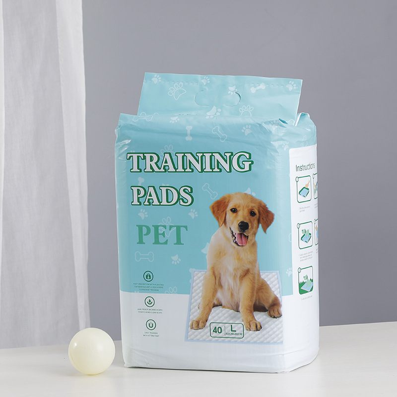 Pañales para perros pañales desechables almohadilla engrosada pañales para mascotas suministros de limpieza pañales para mascotas Comercio exterior al por mayor