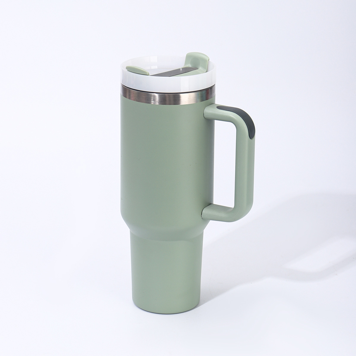 Gran capacidad de segunda generación 30oz mango taza de automóvil aislamiento térmico aislamiento frío taza de paja portátil 304 taza de hielo de acero inoxidable