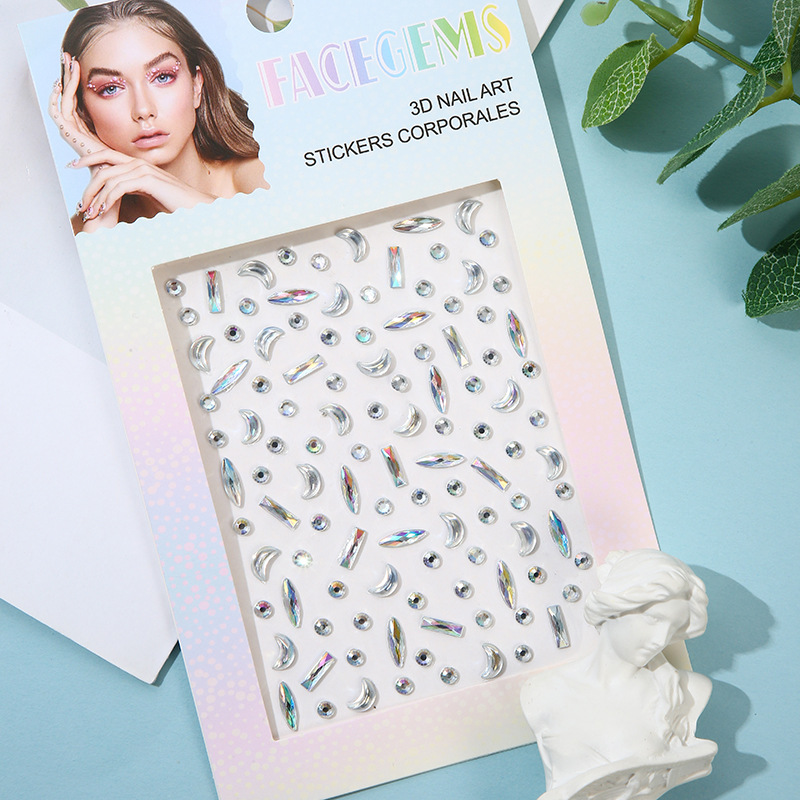 AB 스퀘어 화이트 달