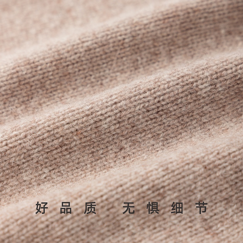 Sombrero frío de lana pura 100% para mujer, sombrero de pila, sombrero de punto de alta calidad, sombrero de lana de tendencia cálida de todo fósforo al por mayor