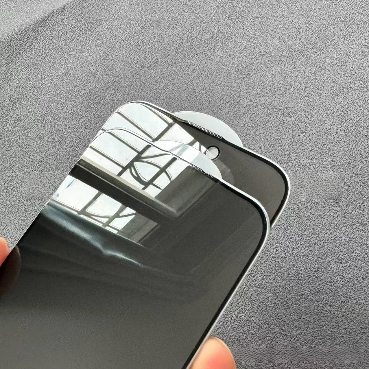 Aplicable a Apple 17promax película anti-pepear iphone 16 alta calidad de aluminio 14 serigrafía 15plus una película de endurecimiento a prueba de polvo