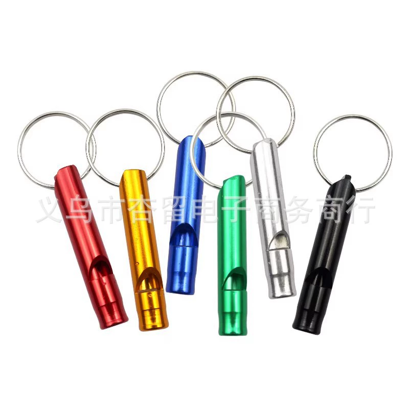 Оптовая продажа фабрики Открытый алюминиевого сплава свисток Открытый выживания рефери жизни свисток пожарная подготовка небольшой размер свисток