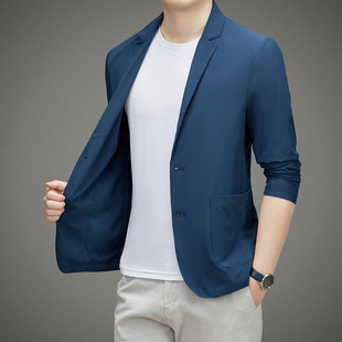 2025 Summer Thin Men's Short Sleeve Shirt for Young and Middle-Aged Men Versatile Printed No-Iron Half Sleeve Shirt Men's Zunmax