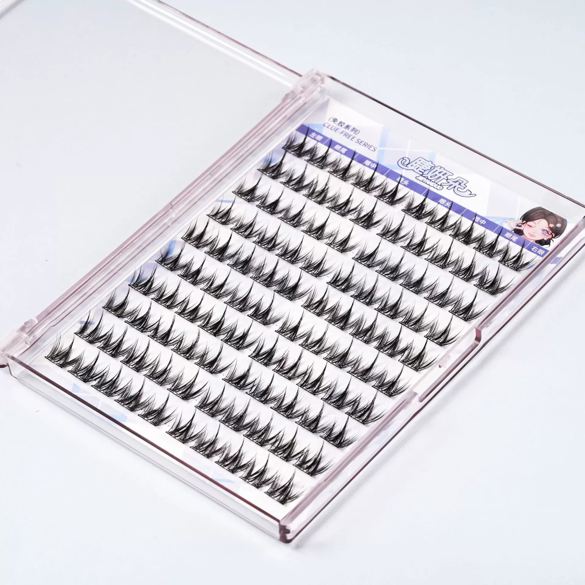 Self-adhesive клей для ресниц, капитальные искусственные ресницы без клея