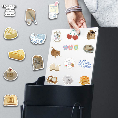 A variety of cross-border simple Korean style INS style stickers suitcase water cup guitar skateboard tablet waterproof DIY stickers