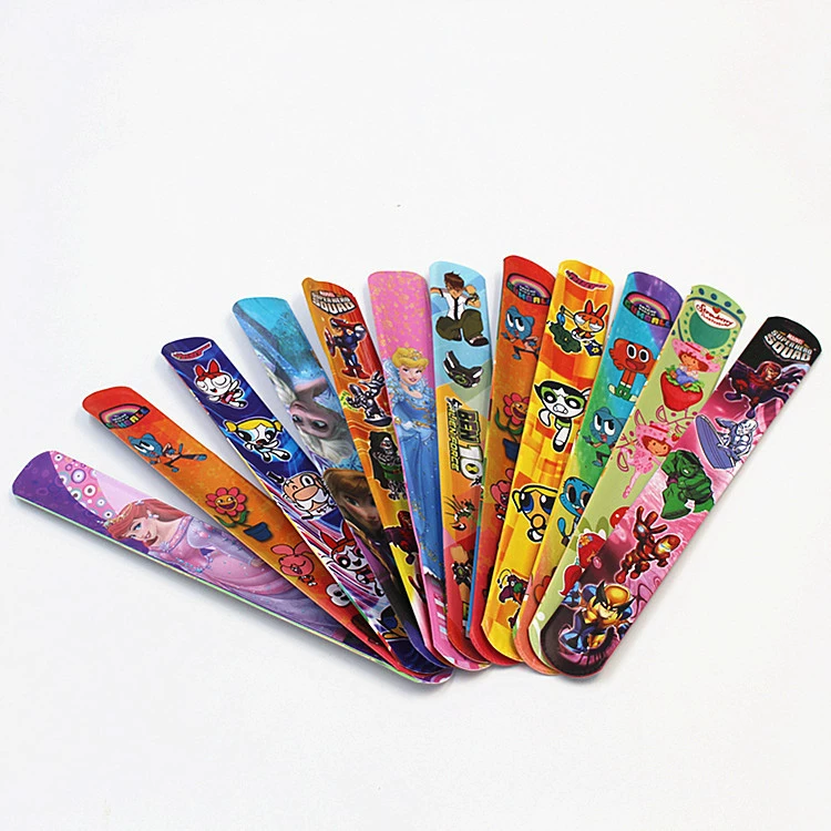 Cartoon retroreflective children's bracelet PVC, for import