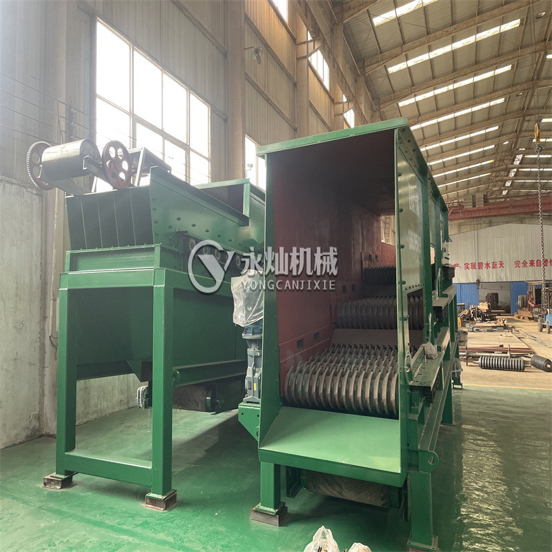 城市固废建筑垃圾分拣,风选原理轻物质重物质分离,碟盘式分选筛