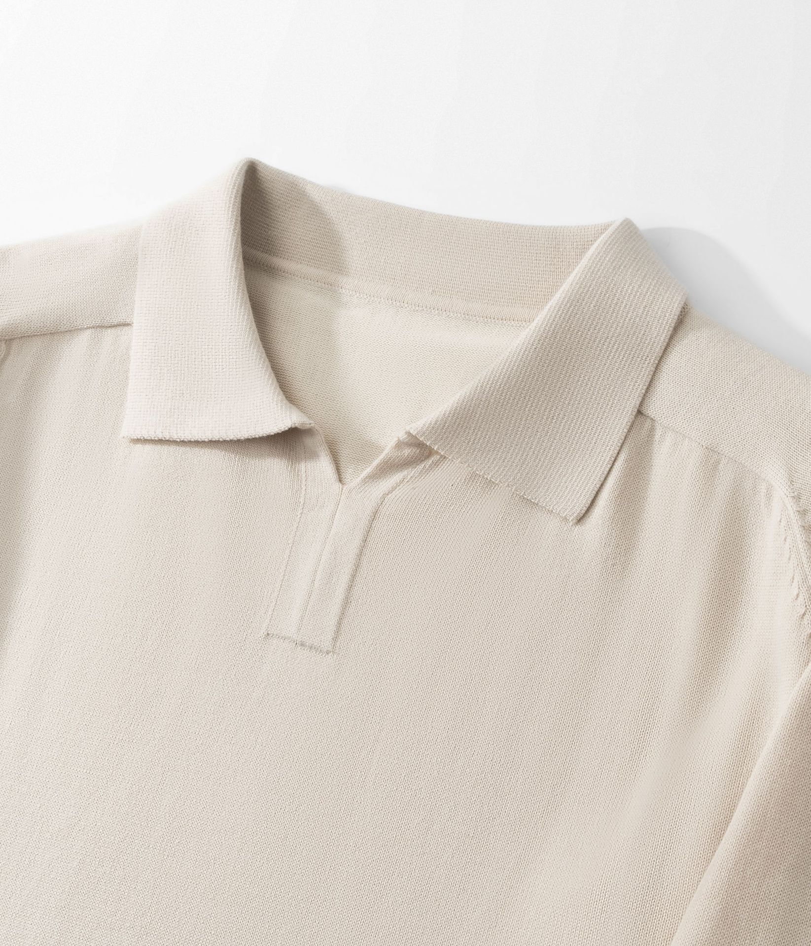 Klassischer V-Ausschnitt-Wollpullover – Zeitloser Strickpullover für Damen und Herren, Herbst-Winter-Freizeitmode (Beige) – S/M/L/XL_voghion.com