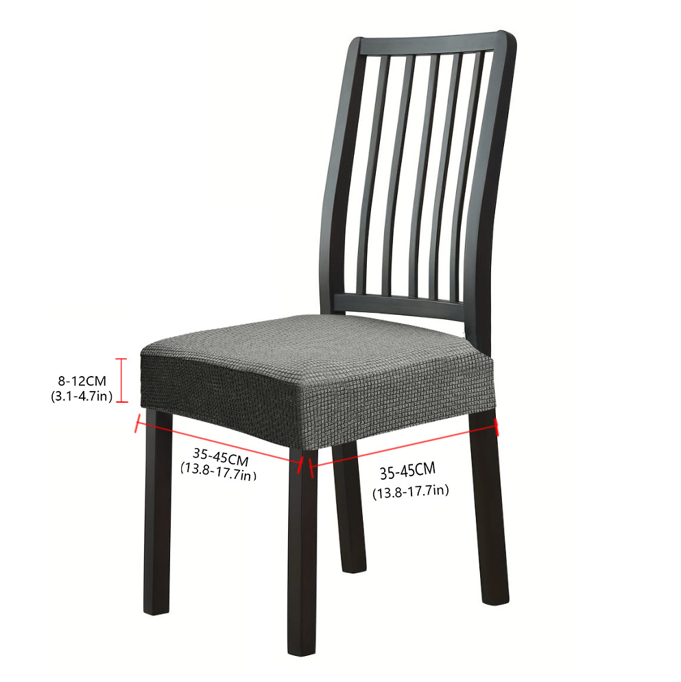 Amazon transfronterizo impermeable agitación de lana doble cubierta de silla elástica cubierta de silla de hotel de maíz elástico cubierta de taburete universal cubierta de silla