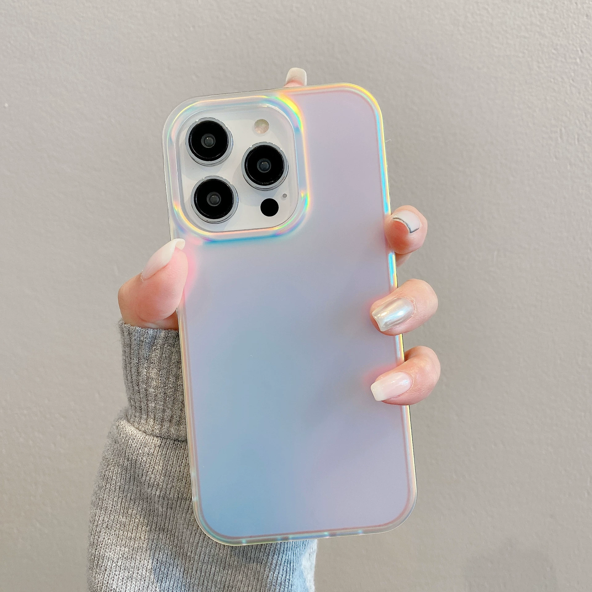 Яблоко, флуоресцентный чехол для телефона pro, матовый совместимый iphone13, мобильный телефон, градиент, японский и корейский