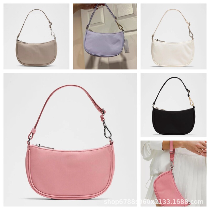 Lululemon Bag 1 Liter Mini Bag Adjustable Shoulder Bag Underarm Crossbody Bag Commuter Women's Bag Korean Style Commuting Lululemon Bag 1 Liter Mini Bag Adjustable Shoulder Bag Underarm Crossbody Bag Commuter Women's Bag Korean Style Commuting