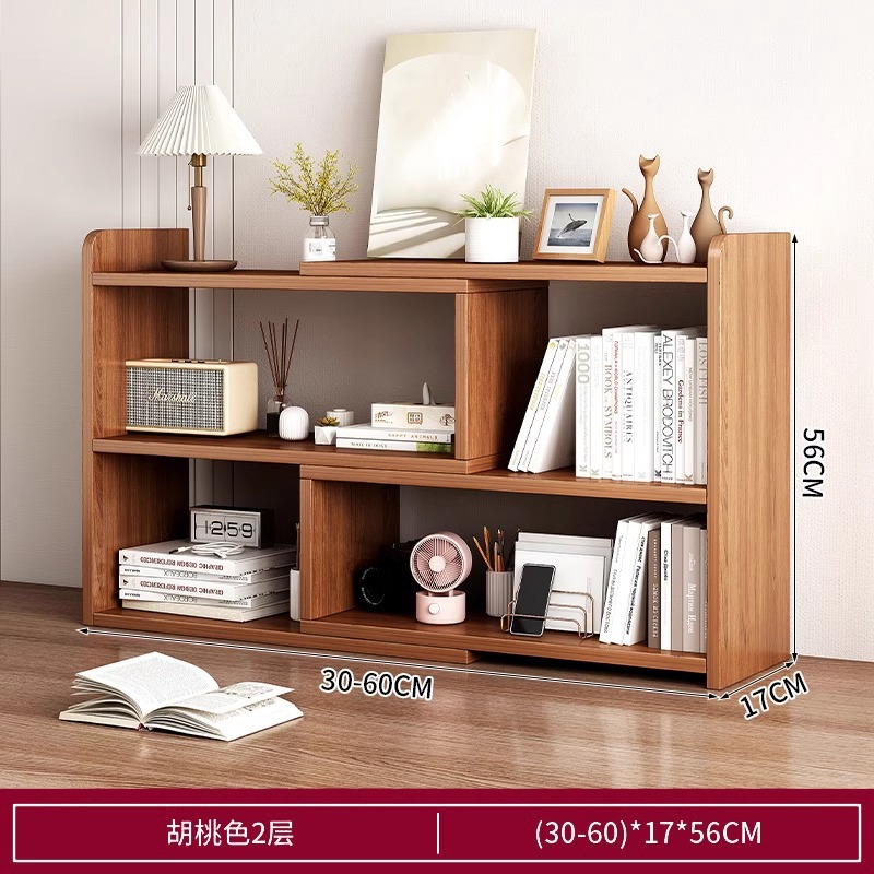 Estante de escritorio estante de escritorio armario de almacenamiento multicapa gabinete de oficina simple gabinete pequeño gabinete de libros domésticos de estudiantes